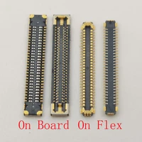 10pcs lcd display screen flex fpc connector plug on board for samsung galaxy n985 n980 n986 g998 note 20 note20 s21 ultra 56 pin