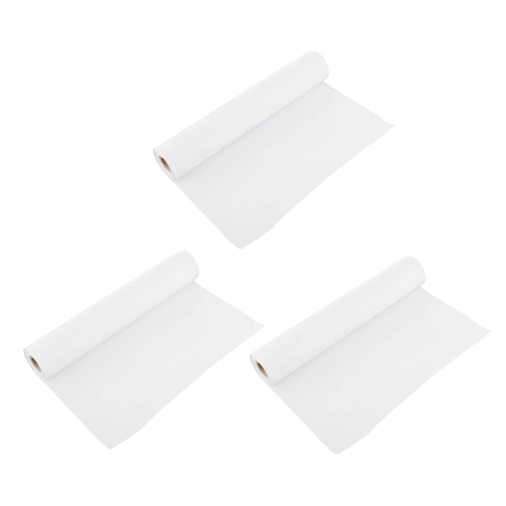 

Упаковка из 3 рулонов белый Рисунок Бумага рулон эскизов Бумага товары для рукоделия 10 м