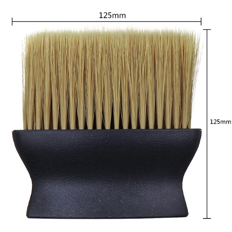 

New Salon Tool Soft Neck Face Hair Cleaning Brush Dust Broken Remove Comb Haircutting Shaving Brush Hair Style Accessories