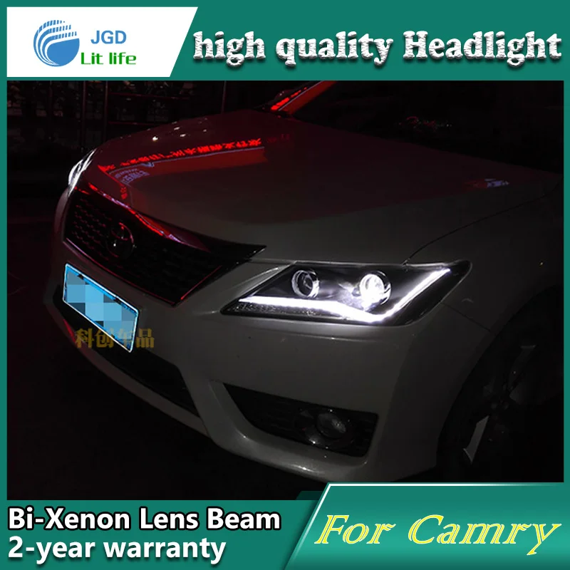 Автомобильный Стайлинг чехол для Toyota Camry 2012 светодиодный LED фасветильник s DRL