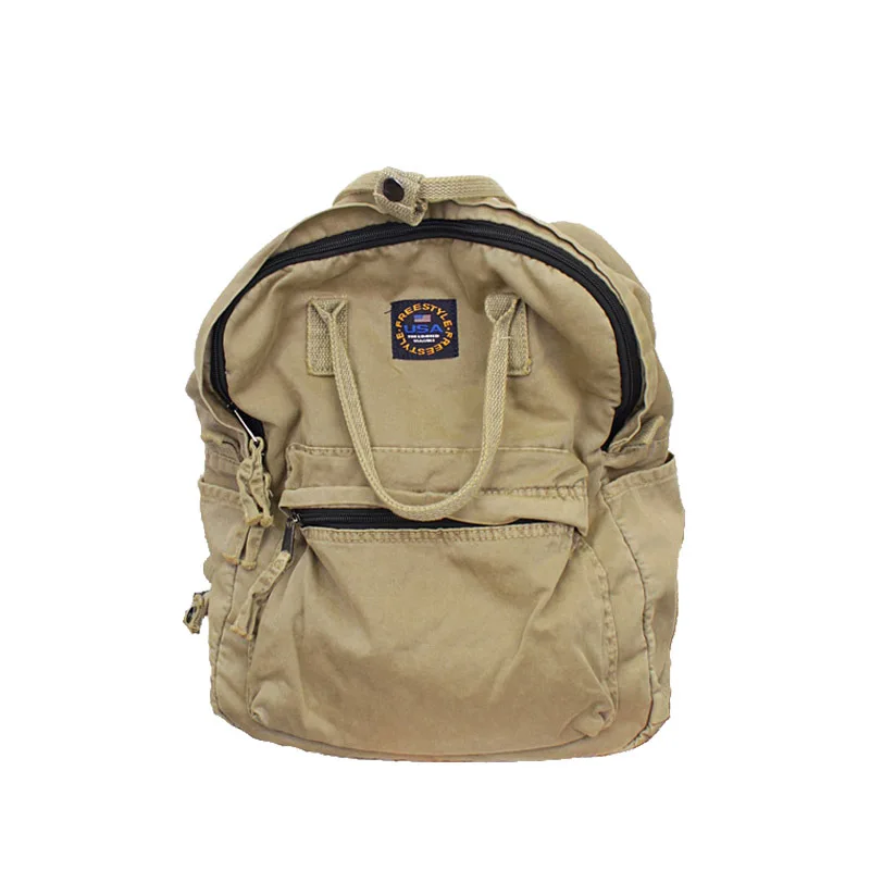 Корейская версия Литературная и художественная холщовая школьная сумка Мужская