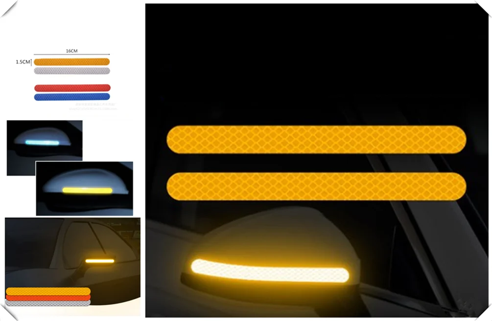 Универсальная автомобильная Светоотражающая полоса анти столкновения