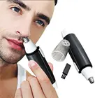 Многофункциональный Электрический триммер для носа, ушей, носа, шеи, бровей, стрижка волос в носу, инструмент для красоты, инструмент для ухода за лицом