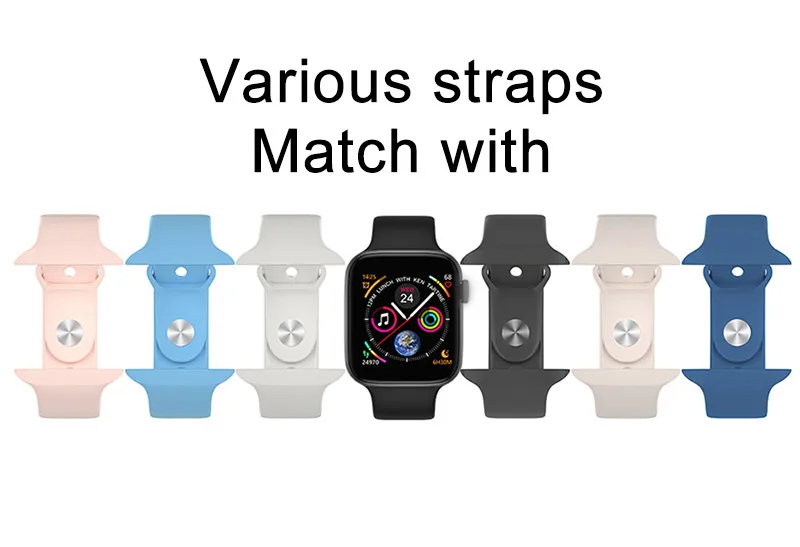 I5 для Apple Watch Монитор Сердечного Ритма Смарт-часы водонепроницаемые фитнес-трекер кровяное давление вызов Smartwatch для iOS Android
