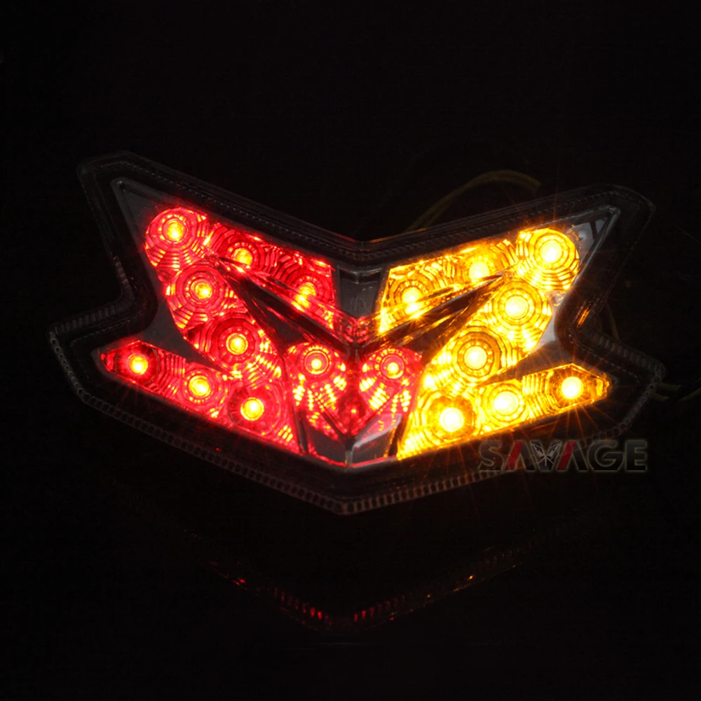 Интегрированная светодиодная лампочка хвост светильник сигнальные лампы для