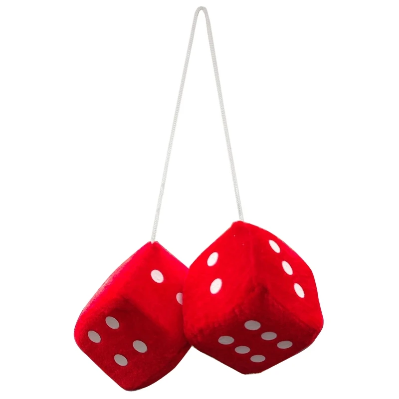 

Многоцветные плюшевые кулоны для автомобиля, подвесные вельветовые кости, украшение для зеркал заднего вида, Стайлинг