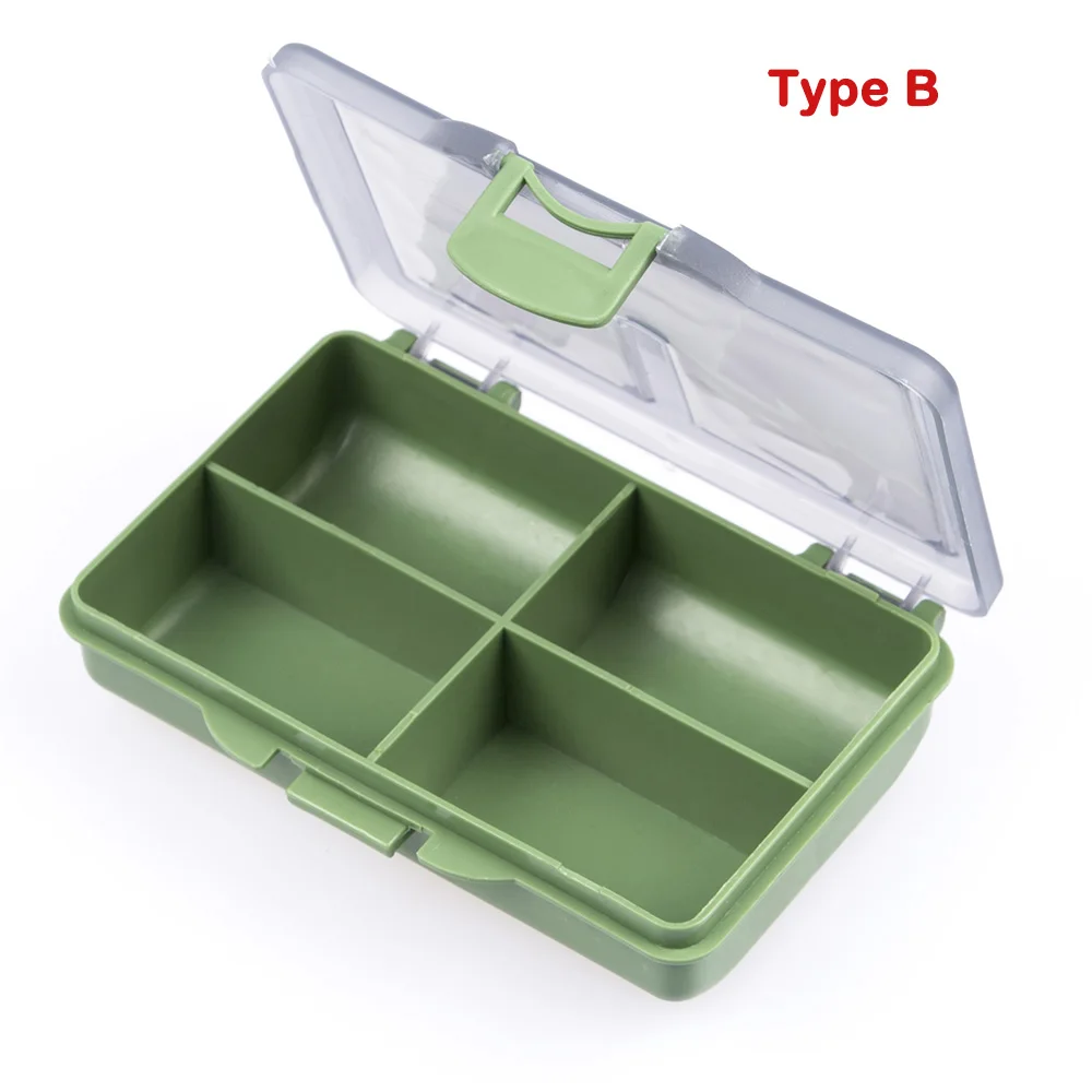 Type B Новинка, 14 отсеков, коробка для рыболовных снастей, приманка, крючки, чехол для хранения, Рыболовный инструмент, коробка для сортировки снастей для Pesca - Цвет: Type B