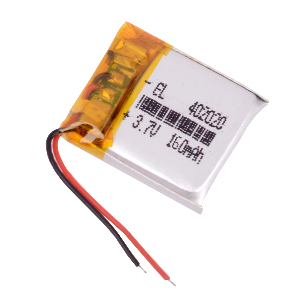 3 7 В полимерный литиевый аккумулятор 402020 MP3 160 мАч маленькая колонка Bluetooth