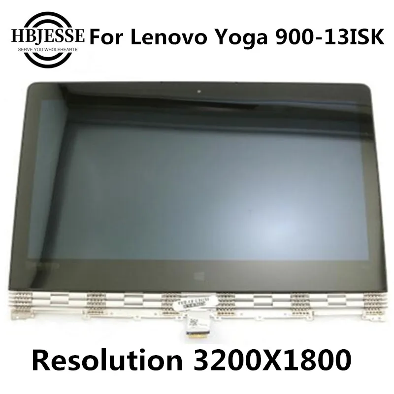 

Оригинальный ЖК-экран 13 дюймов IPS для Lenovo Yoga 900-13ISK2 Yoga 900-13 80UE 3200x1800 13,3 дюйма iPS ЖК-дисплей сенсорный экран в сборе