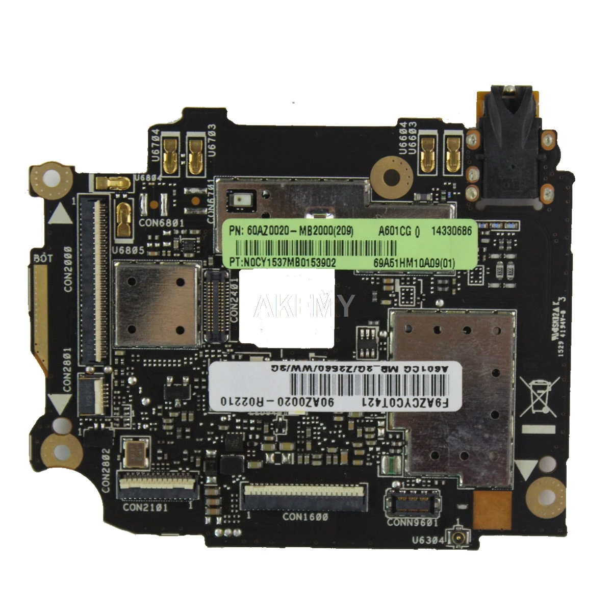 Новинка! Оригинал для For Asus ZenFone 6 A600CG A600C планшеты материнская плата Mainboard