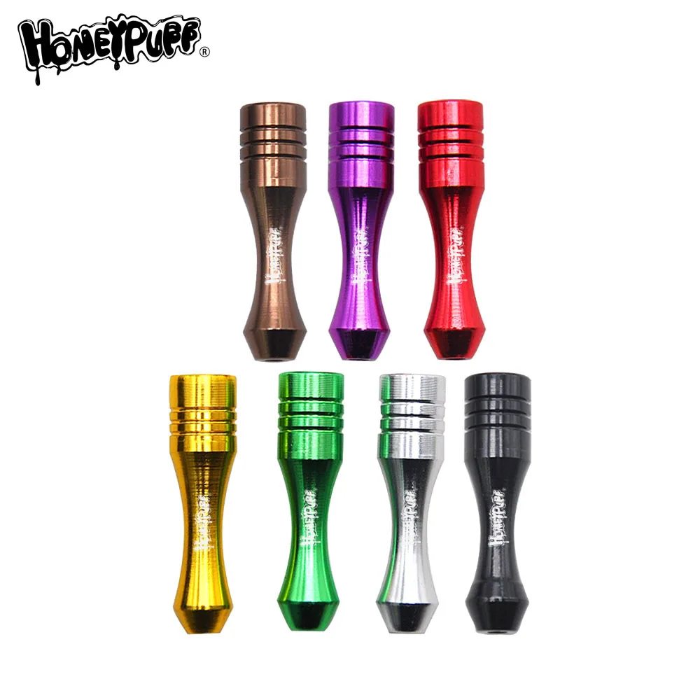 HONEYPUFF мини стиль алюминиевый одна летучая мышь курительная травяная трубка 40 мм