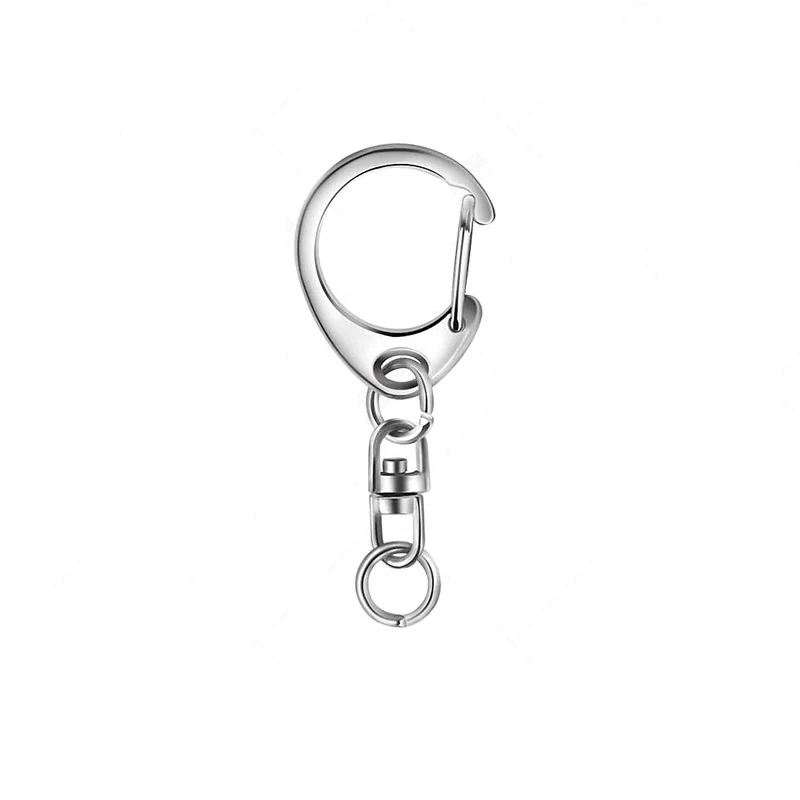 Брелок-кольцо для ключей 2 цвета креативная C + 8-образная Пряжка Висячие