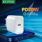 PD зарядное устройство QC 3,0 для быстрой зарядки, 20 Вт, 18 Вт, быстрое зарядное устройство QC3.0 USB Type-C для iPhone 11, 12, 8, X, Xiaomi, Samsung, Huawei, PD зарядное устройство для телефона