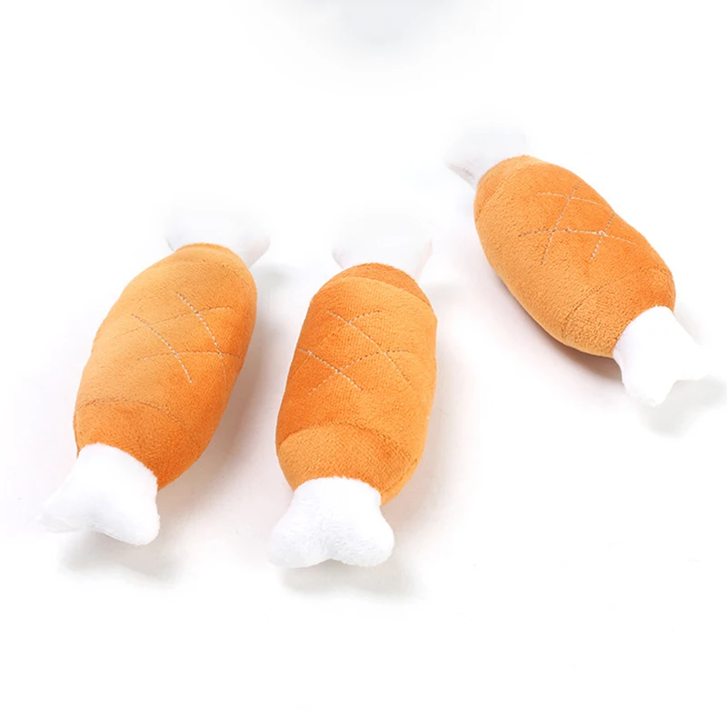 Aapet 1 шт. плюшевая игрушка для питомцев пищащая собак в форме барабана флисовая