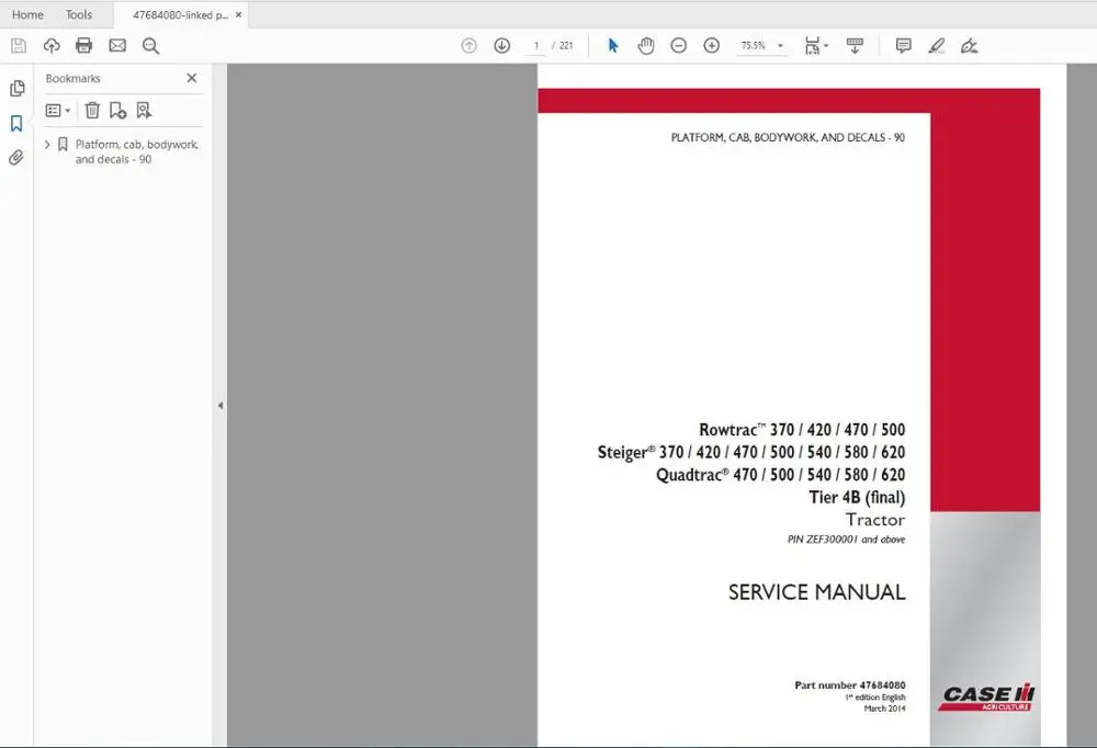 Чехол IH Agricultural 2019 полный сервис руководство [150GB] | Автомобили и мотоциклы