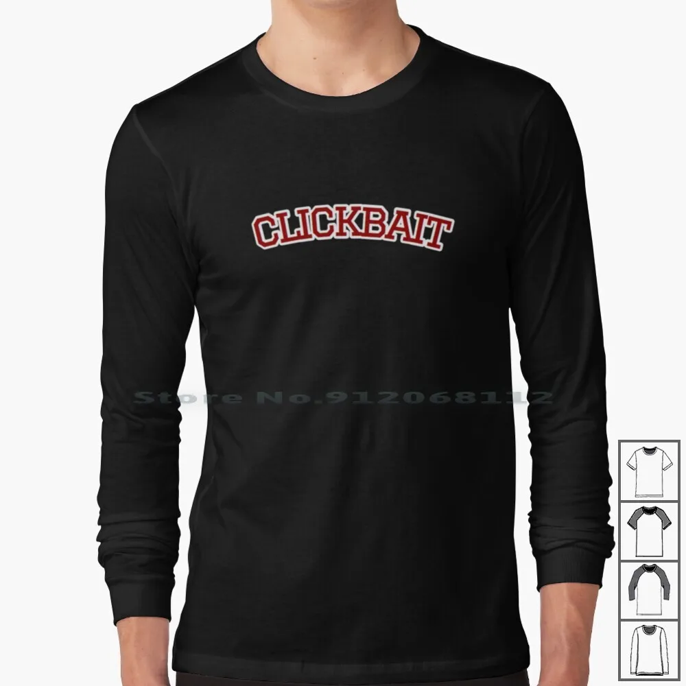 

David Dobrik Clickbait Long Sleeve T Shirt David Dobrik David Dobrik Vlog Squad Youtube Youtuber David And Liza David Dobrik