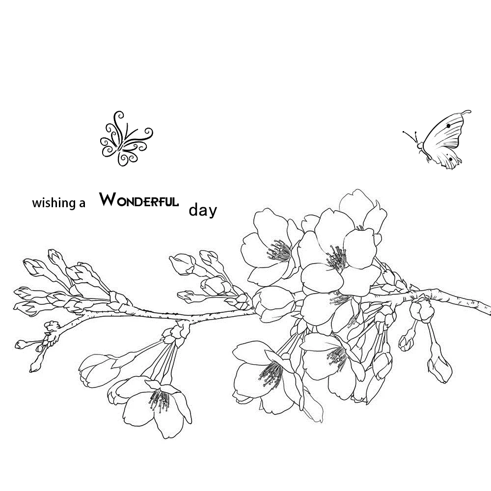 

Wonderful Day Clear Stamps For DIY Scrapbooking Card Making Silicone Stamps Fun Decoration Supplies