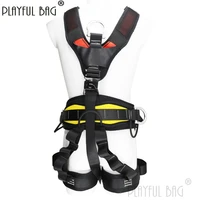 cilmbing safety belt full body safety belt high place protection equipment comfortable high strength zl55 rock climbing
