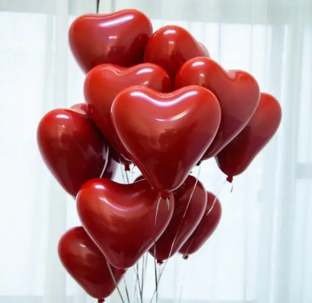 Love balloon 100 штук 10 дюймов синий латекс чернила Свадебный шар День рождения украшение день Святого Валентина надувной шар темно-синий - Цвет: Love balloon