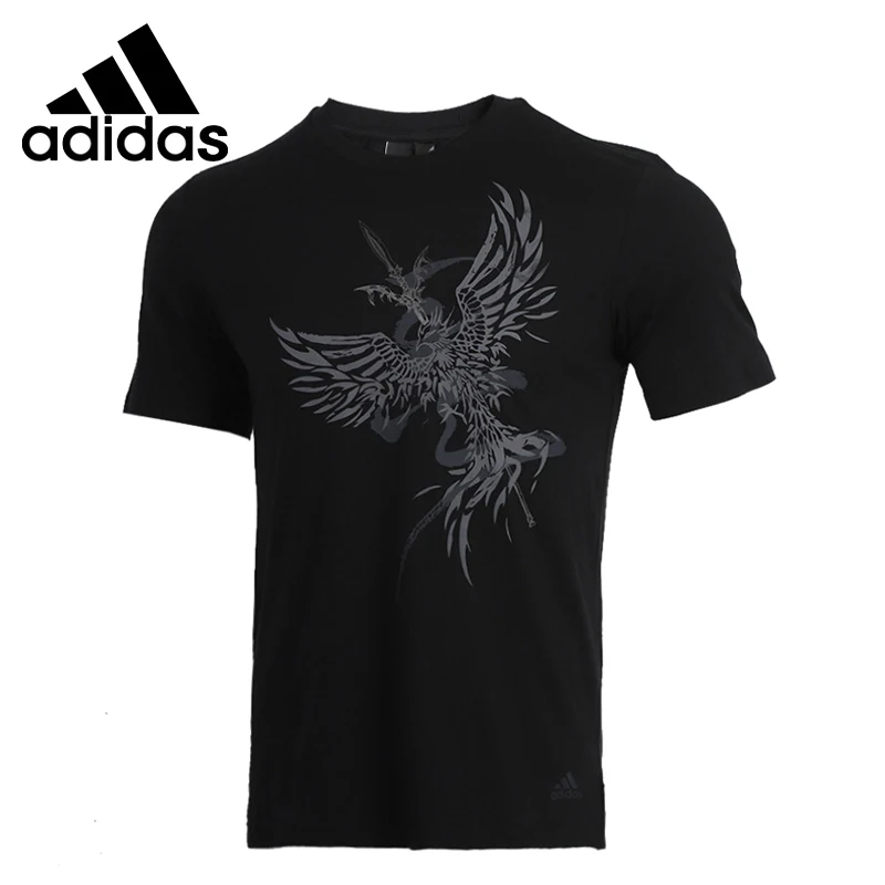 

Новое поступление оригинальных мужских футболок Adidas M WJ GFX T STOR, спортивная одежда с коротким рукавом