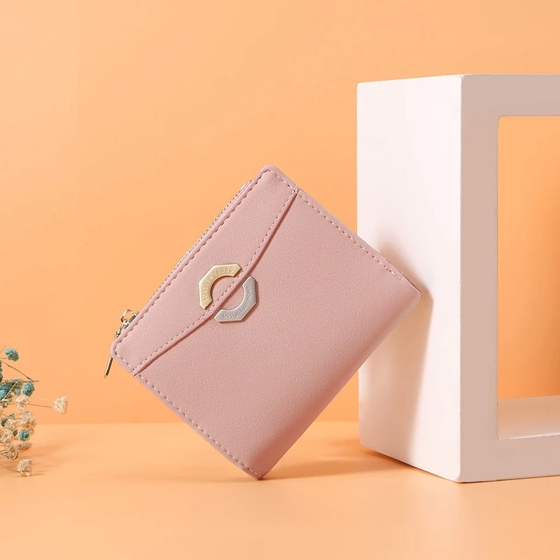 Женский кошелек Weichen ультратонкий короткий студенческий Forever Young корейский на