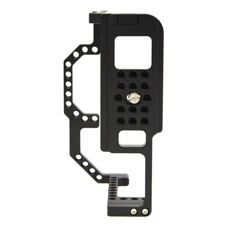 

Cold Shoe Arri Positioning Hole 1/4 Screw Compatible with For Canon- EOS 90D 80D 70D Aluminum Alloy Camera Cage with
