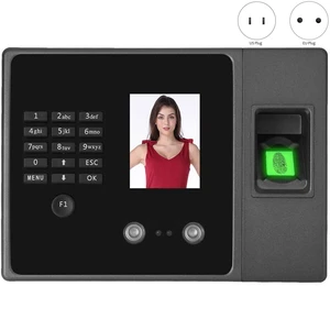 tcp face recognition time recorder waterproof system fingerprint tft attendance machine for access control free global shipping
