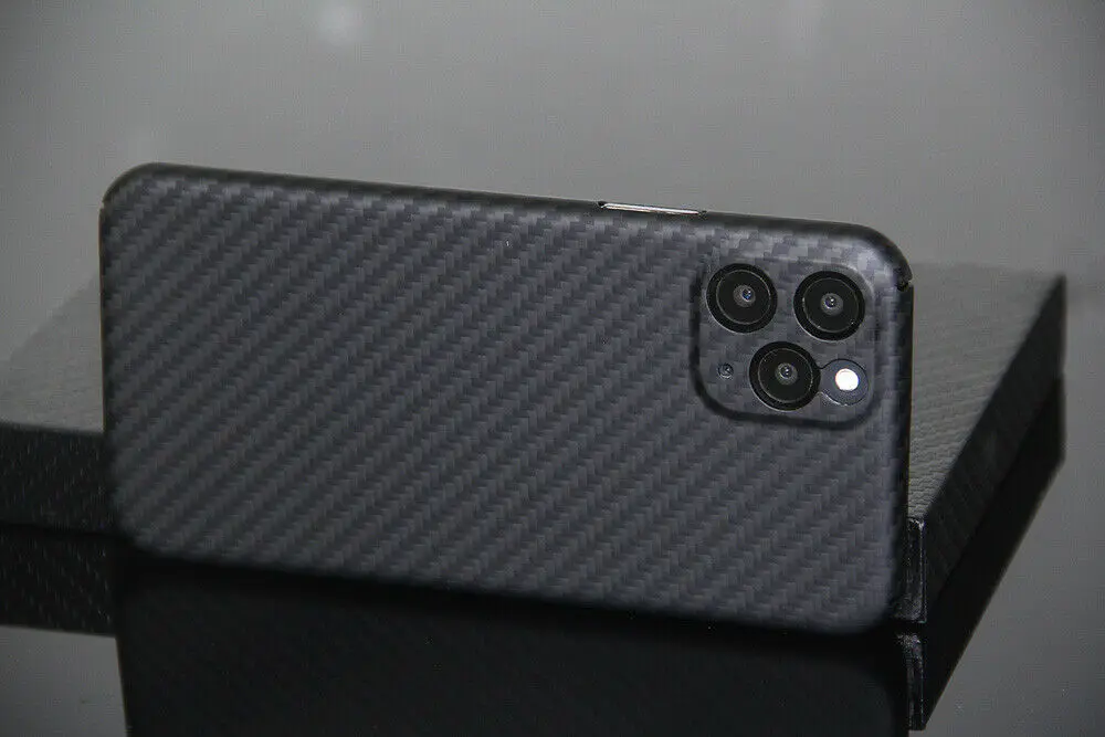 Фото Чехол из углеродного волокна для iPhone 12 Mini Pro Max 11 Pro Max 100% №3
