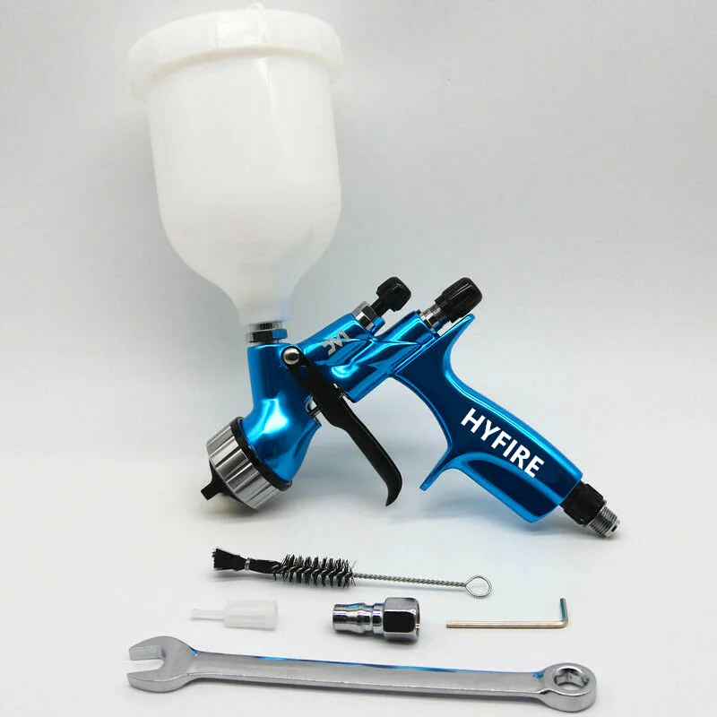 

spray paint HVLP 1.3mm Blue Car Paint Tool Pistol Spray Gun Professional automotive refinishing hvlp spray gun CV1