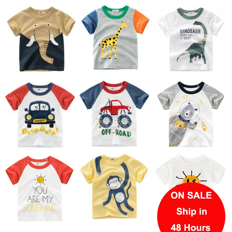 Летние футболки для мальчиков Одежда маленьких детская футболка детские топы с