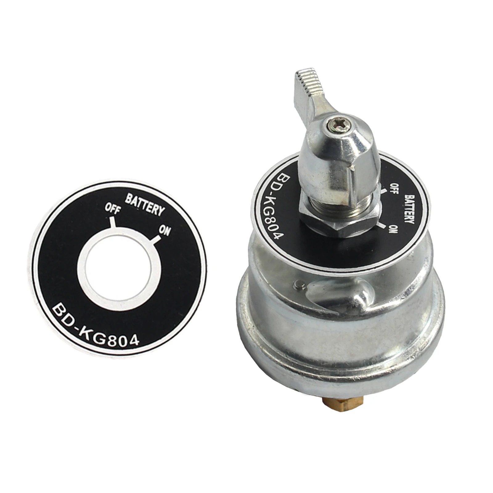 

12-24 V Master Battery Disconnect Switch On/Off Battery Cut/Shut-Off Switch for Car Auto Truck ATV RV and Boat