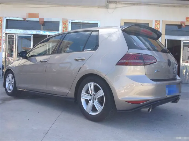 Спойлер для Volkswagen GOLF MK7 2014-2018 спойлер 7 высокое качество АБС-пластик заднее крыло