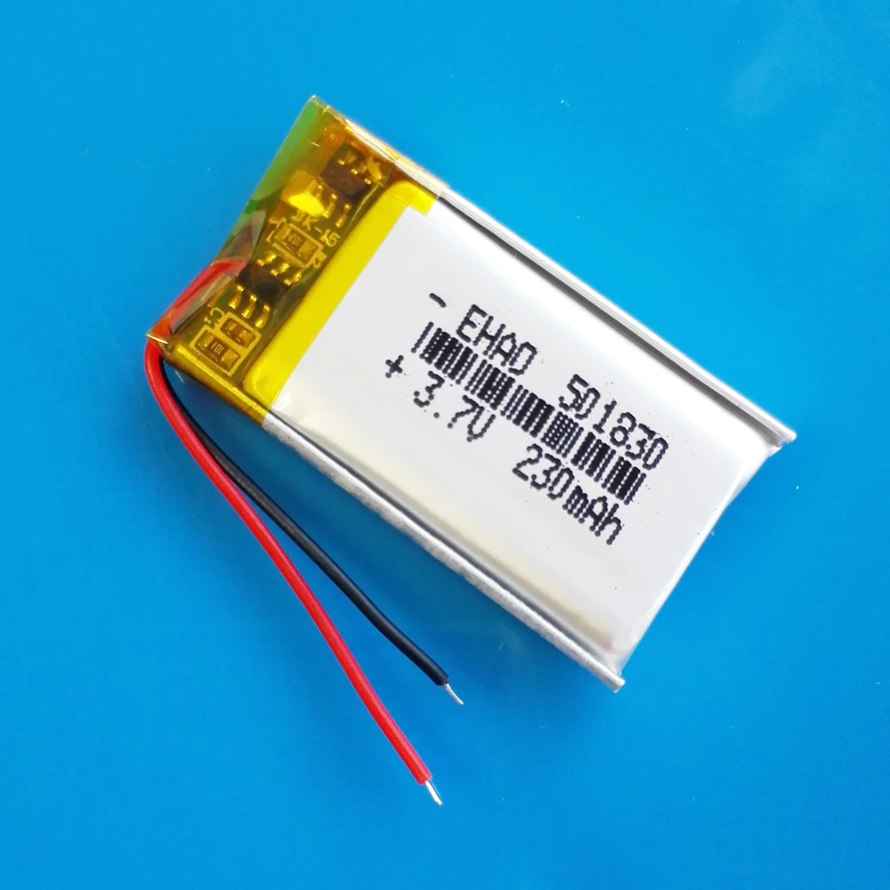Литий полимерная аккумуляторная батарея 3 7 в 230 мАч 501830 501730 для MP3 GPS bluetooth Смарт