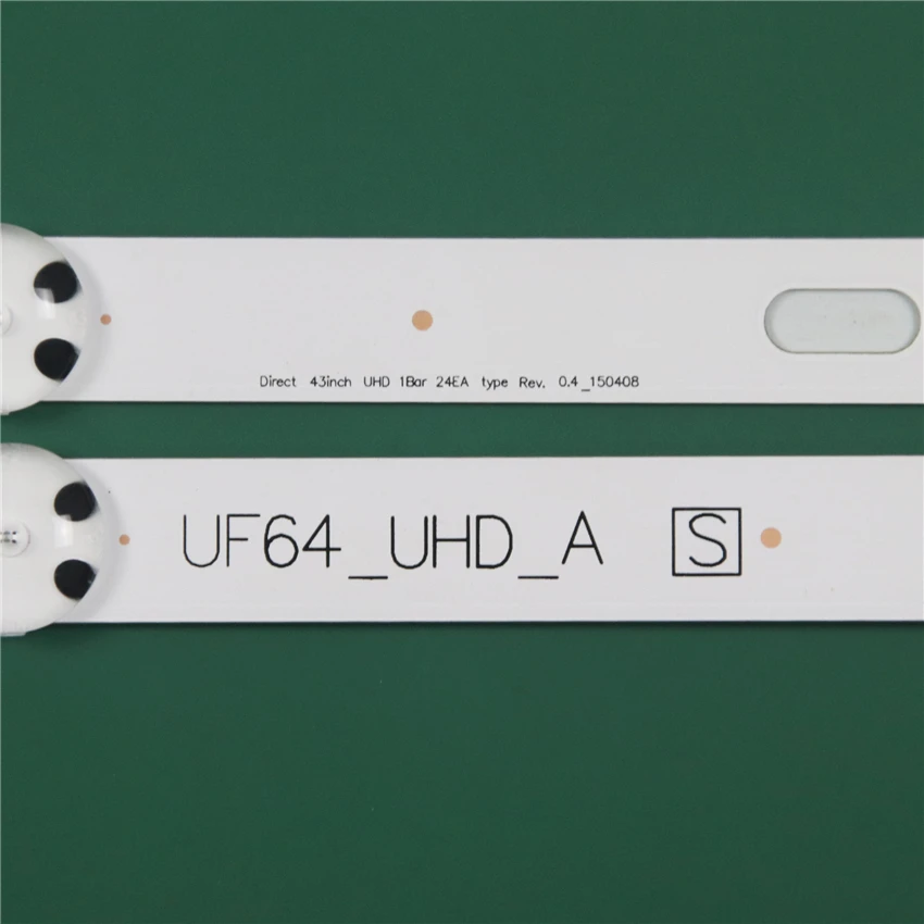Светодиодные ленты 850 мм для LG 43UH610V 43UH6109 43UH610N 43UH611C светодиодные полосы линейка