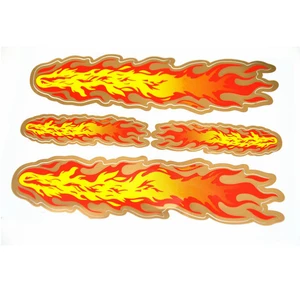 Универсальные наклейки для автомобиля, мотоцикла, новый стиль, наклейка с пламенем бумага, Стайлинг автомобиля, украшение автомобиля