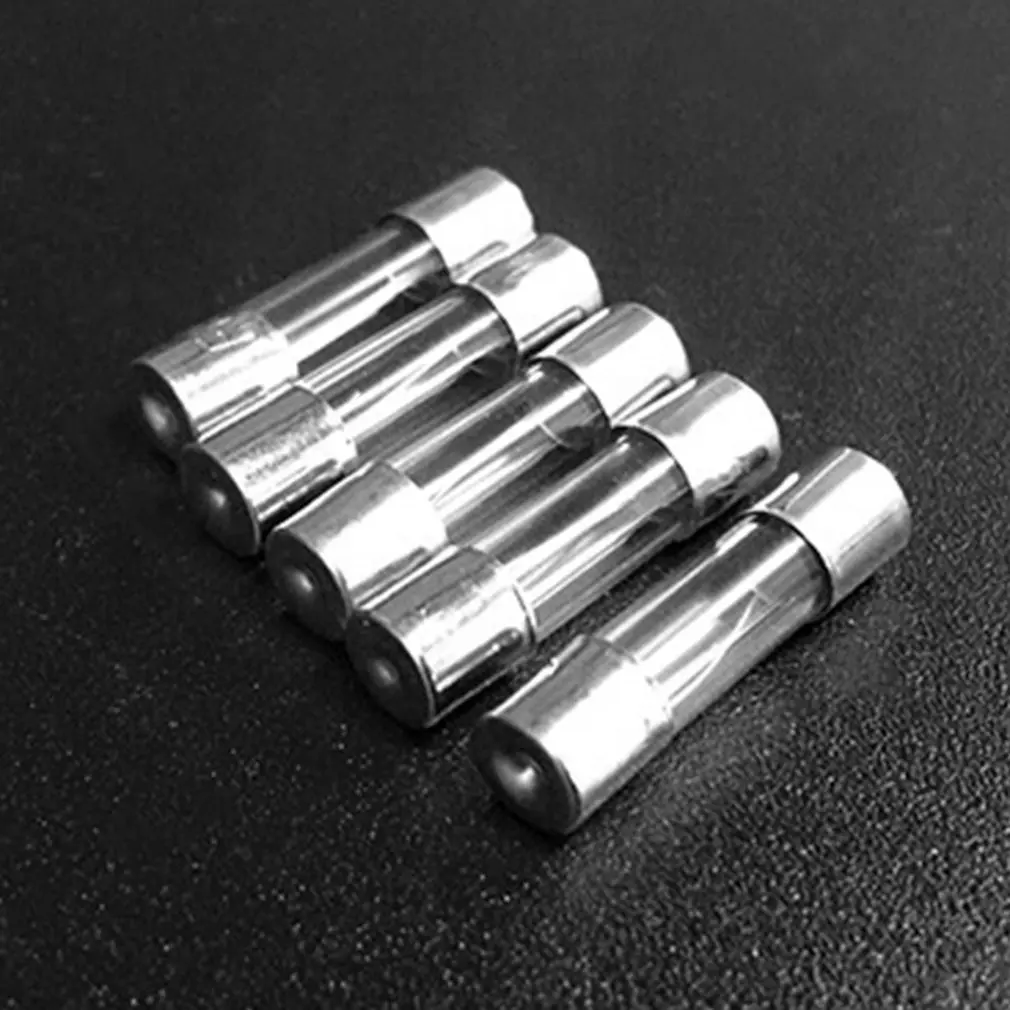 

100PCS 5x20mm Fast Blow Fuse Glass Tube Fuse Assorted Mixed Kit Insurance Tube 0.5A/1A/2A/3A/5A/6A/8A/10A/15A/20A