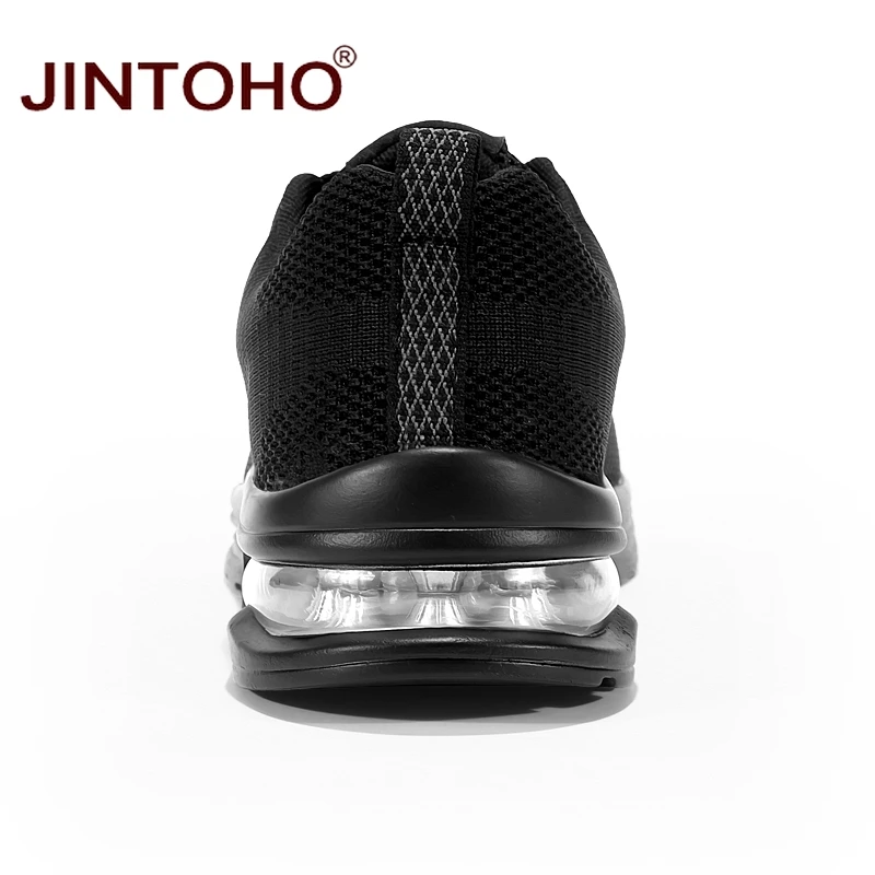 JINTOHO дышащие черные мужские кроссовки, дешевая мужская спортивная обувь, уличная Мужская обувь для бега, мужские кроссовки, zapatillas hombre