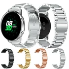 Ремешок Essidi 20 мм из нержавеющей стали для Samsung Galaxy Active 1 2 40 44 мм, металлический браслет-цепочка для Galaxy 42 мм, Watch 3 41 мм