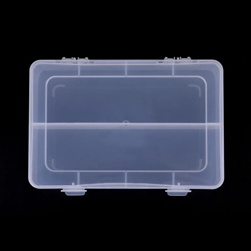Прозрачная Нейл-арт чехол для хранения органайзер пустой контейнер коробка