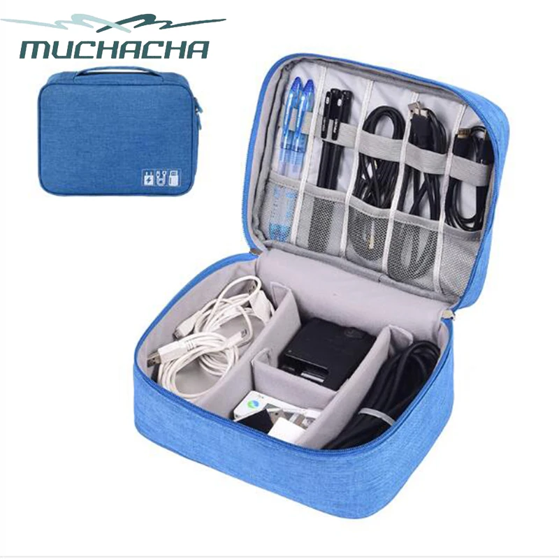 Прямая поставка сумка для кабеля портативный цифровой usb гаджет органайзер