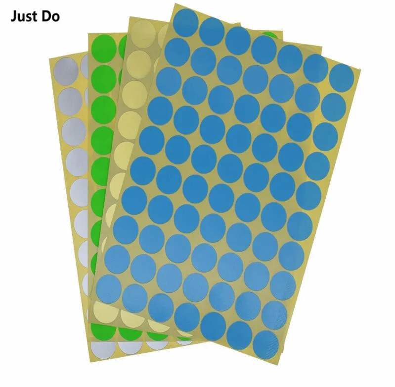 Маленькие Розовые наклейки в горошек для вечерние украшения синие мини круглые