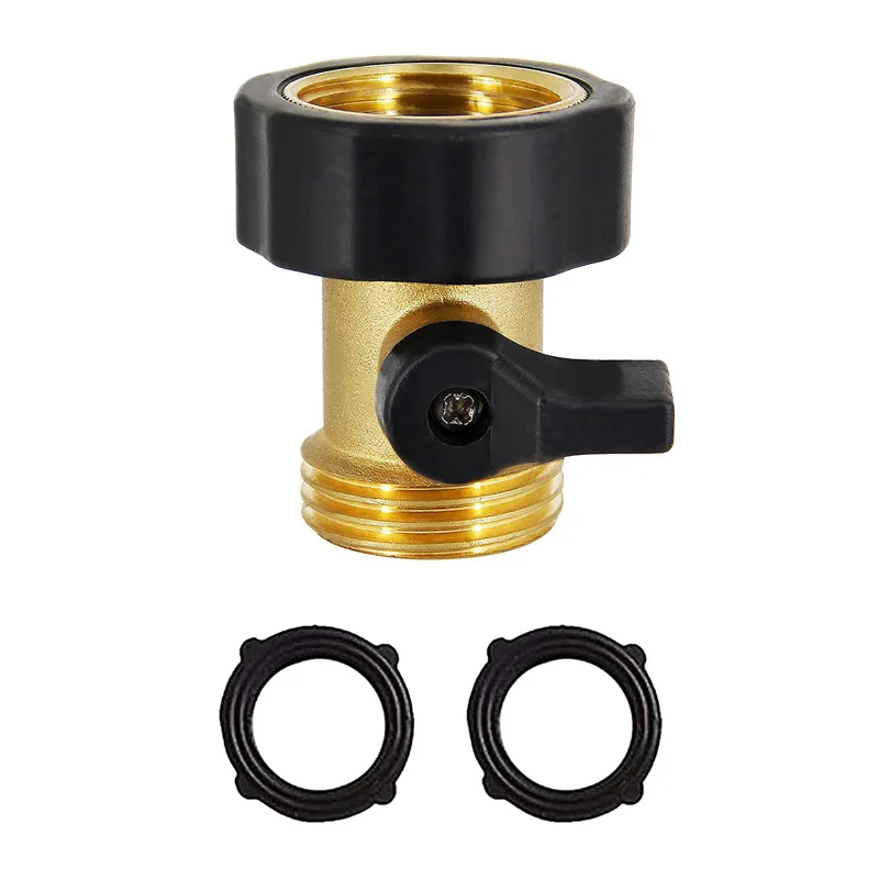 

Brass Small Ball Valve Internal Thread External Thread Brass Threaded Valve Connector Joint For Copper Pipe Side Joint Adapter