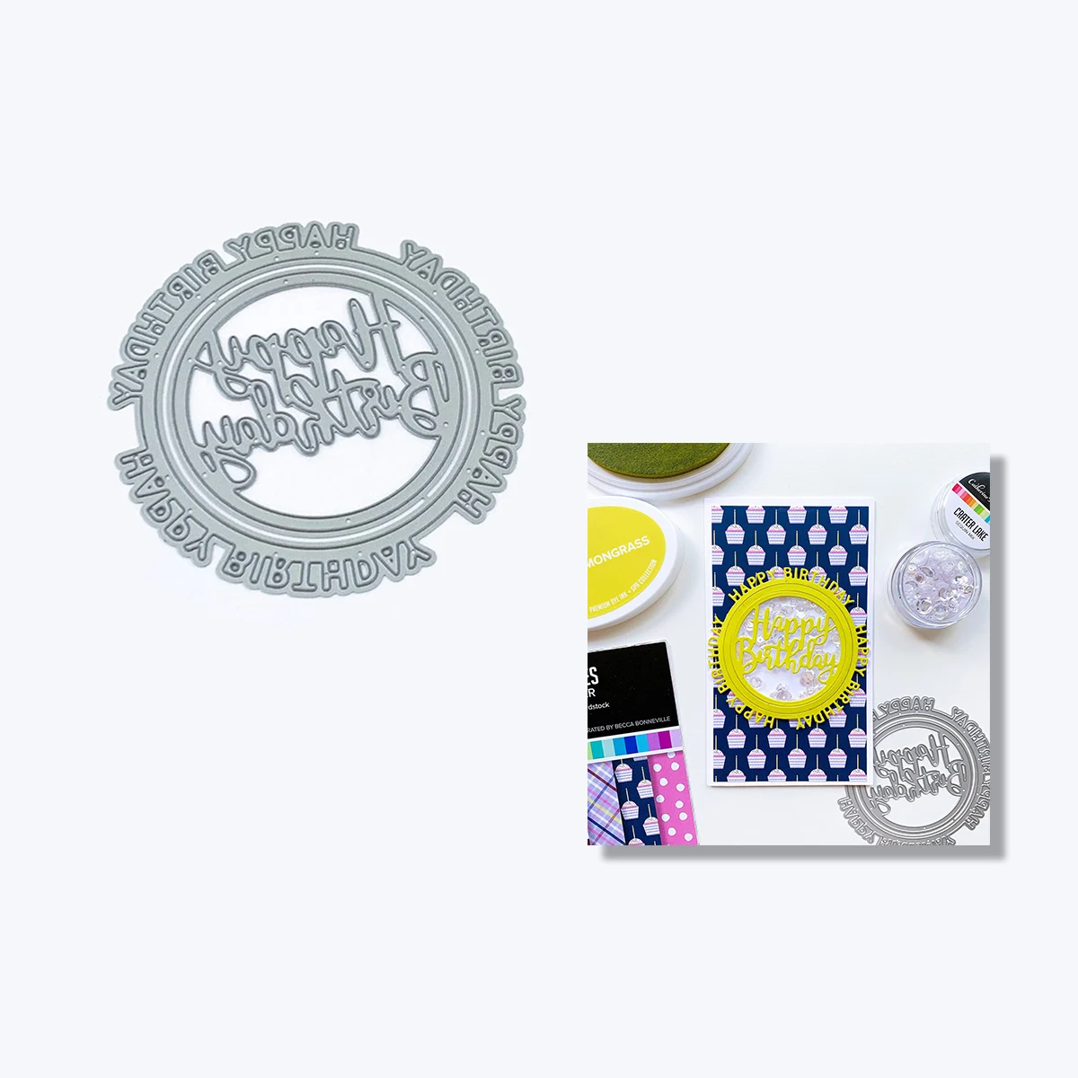 

Round of HappyMetal Cutting Die Scrapbook Embossed Paper Card Album Craft Template Cut Die Stencils New for 2021 Arrive