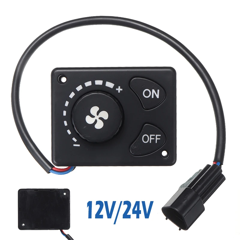 Контроллер 12 В/24 В ручной черный простой в использовании парковочный нагреватель
