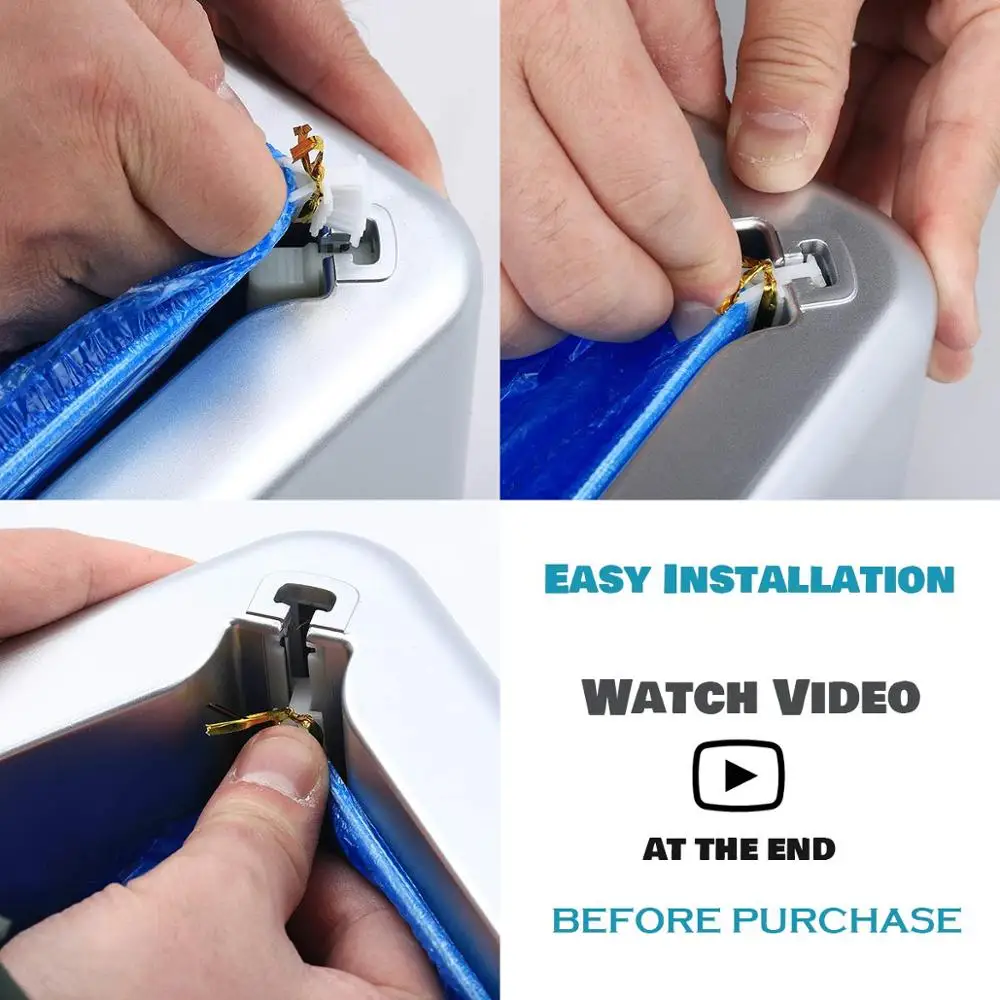 

Automatic Disposable Shoe Cover Waterproof Overshoes Dispenser Portable Hand-Free Machine for Home, Office, Supermarket, Factory