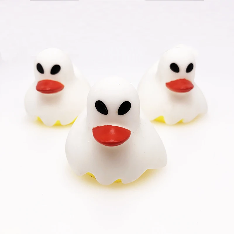 Лидер продаж 2019 детская водная игрушка плавающие резиновые утки 5 см Милая Белая