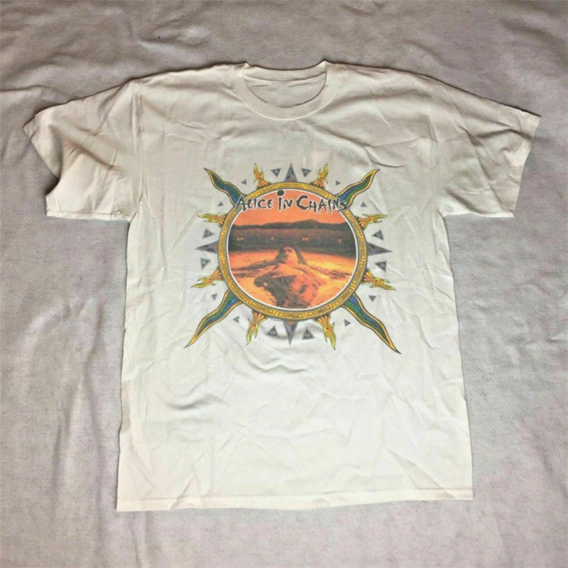 Hot Vintage 1992 Alice In Chains Band Dirt Tour T-Shirt Size S-2Xl Confortable Tee Shirt |
