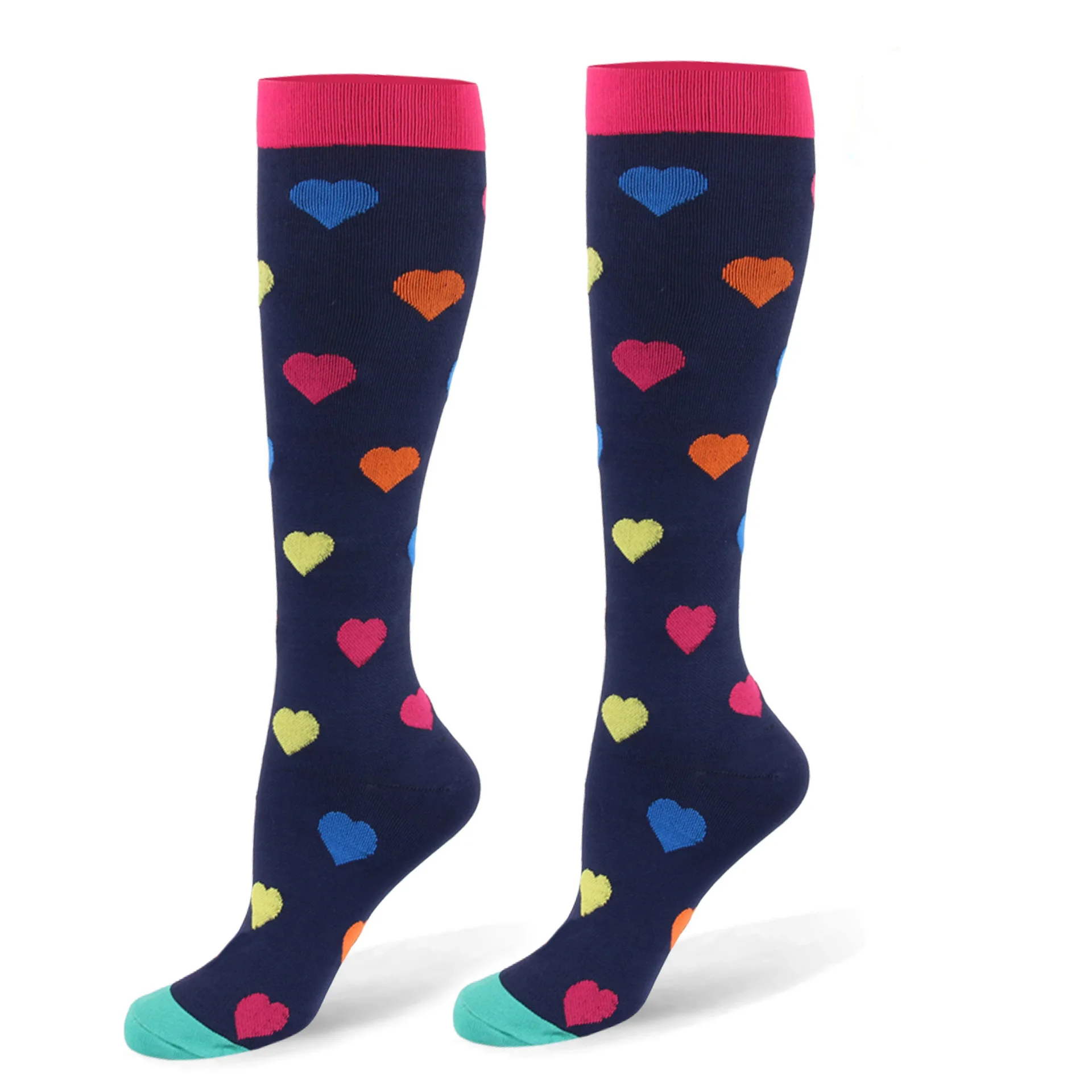 Compression Socks 6 Pairs Pet Set Men's and Women's Outdoor Sports Socks Running Cycling Socks Compression