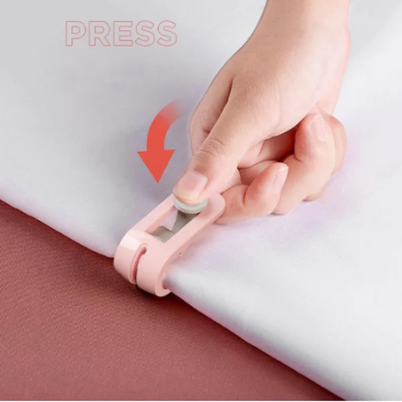 

1/6pcs Quilt Fixing Clip Bed Sheet Quilt Cover Fixing Holder Non-Slip Needle-Free Blanket Clip Beds Sheets Anti-Running Device