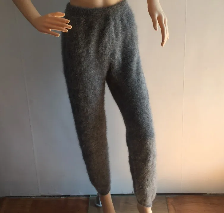 

trousers, knitting, Winter,mink thick cashmere warm pants can be wholesale FREE SHIPPING P1963